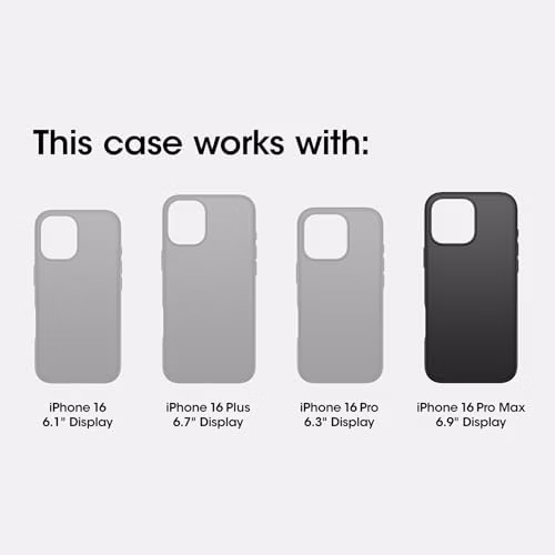 OtterBox iPhone 16 Pro Max Commuter Series Case Cottonwood Glen Brown thumbnail 3
