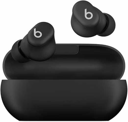Beats Solo Buds - Wireless Bluetooth Earbuds | 18 Hours of Battery Life | Apple & Android Compatibility | Built-in Microphone - Matte Black thumbnail 1