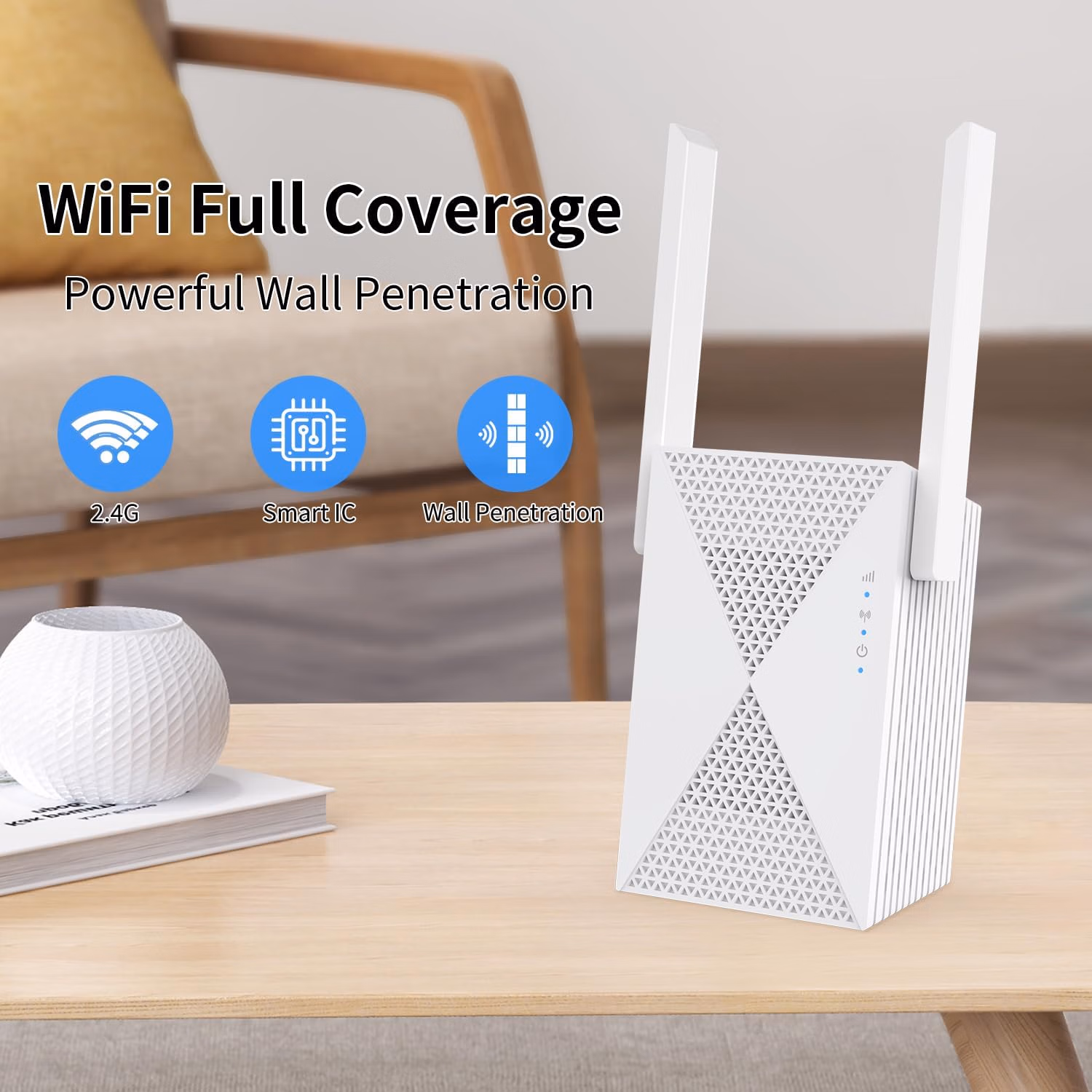 JoyLantern 2025 Fastest WiFi Extender Signal Booster Easy Setup thumbnail 4