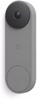 Google Nest Doorbell Wired Live View 3rd Gen 2K Video and Gemini Hazel - Auction listing