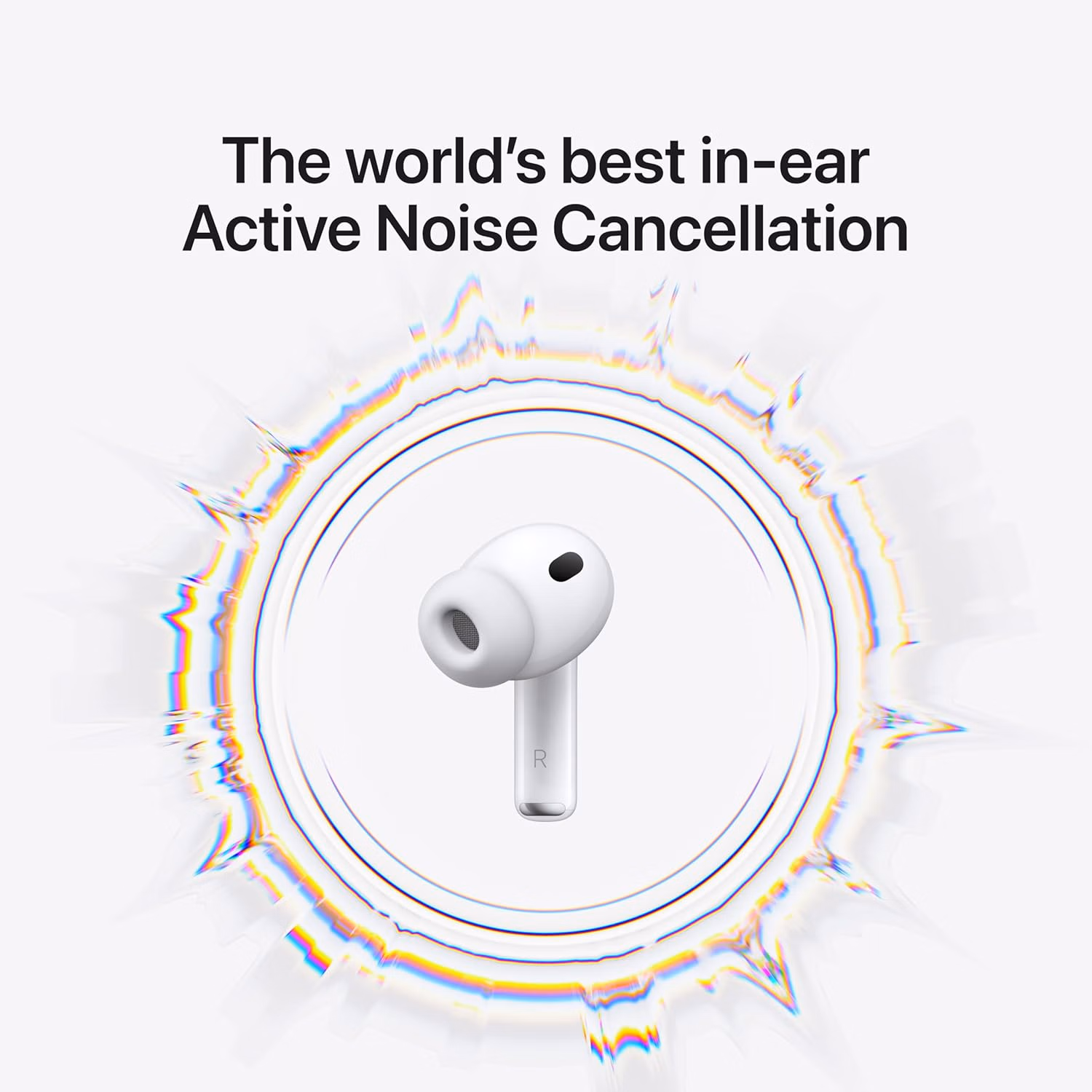 Apple AirPods Pro 3 Wireless Earbuds, Active Noise Cancellation, Live Translation, Heart Rate Sensing, Hearing Aid Feature, Bluetooth Headphones, Spatial Audio, High-Fidelity Sound, USB-C Charging - Main product image