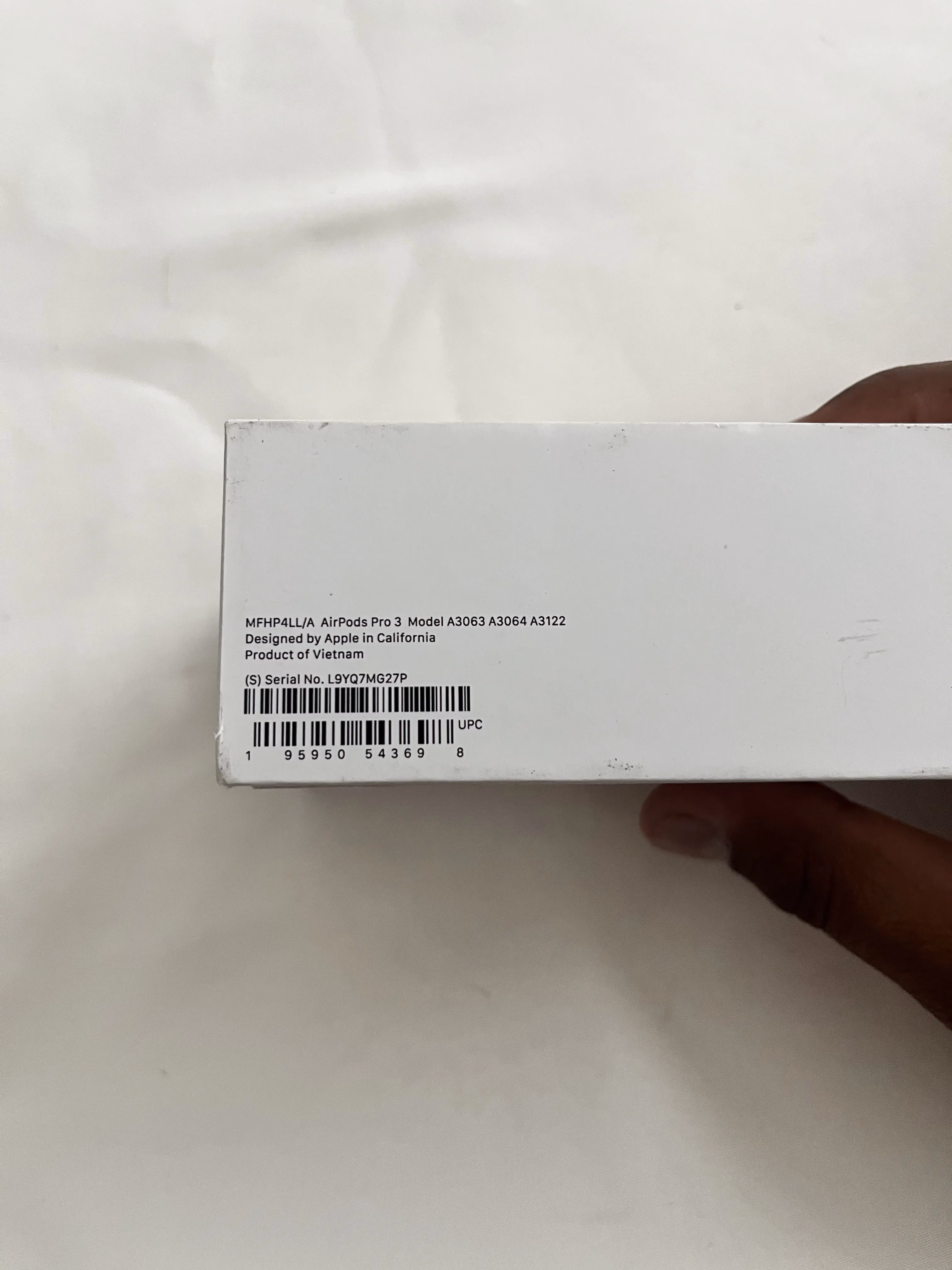 Apple AirPods Pro 3 Wireless Earbuds, Active Noise Cancellation, Live Translation, Heart Rate Sensing, Hearing Aid Feature, Bluetooth Headphones, Spatial Audio, High-Fidelity Sound, USB-C Charging thumbnail 4