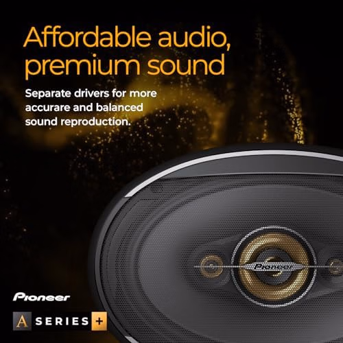 Pioneer A-Series Plus TS-A1301C 5.25” 2-Way Speakers Pair 300W Max thumbnail 4