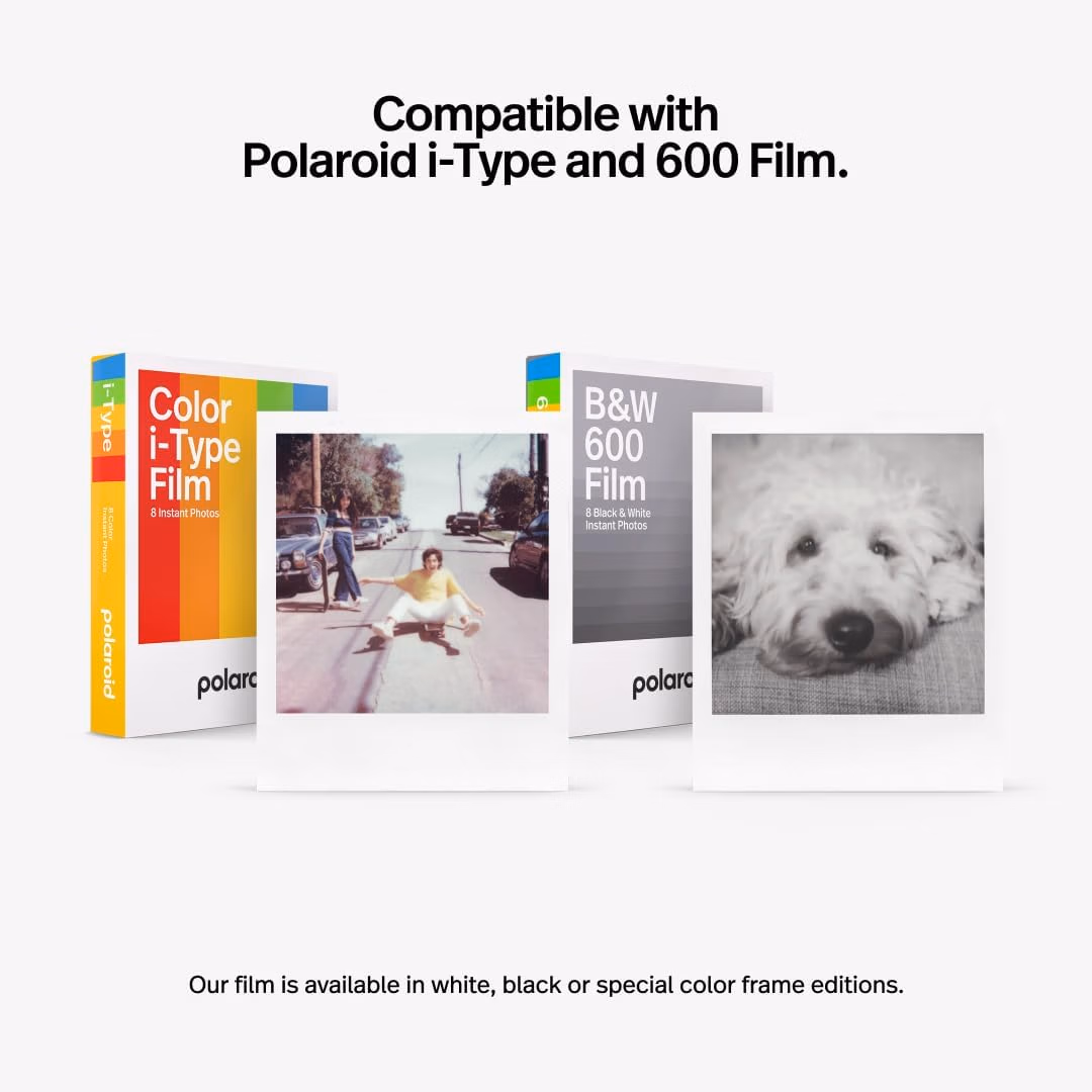 Polaroid Now+ 2nd Generation I-Type Instant Film Bluetooth White thumbnail 6