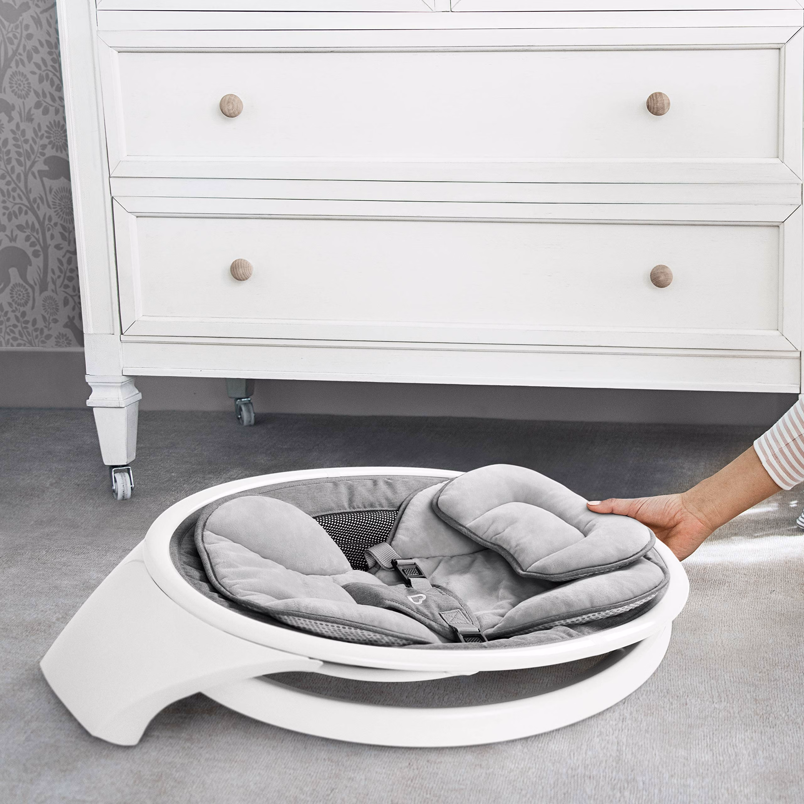 Munchkin Electric Baby Swing 21330 White/Grey Portable and Lightweight thumbnail 3