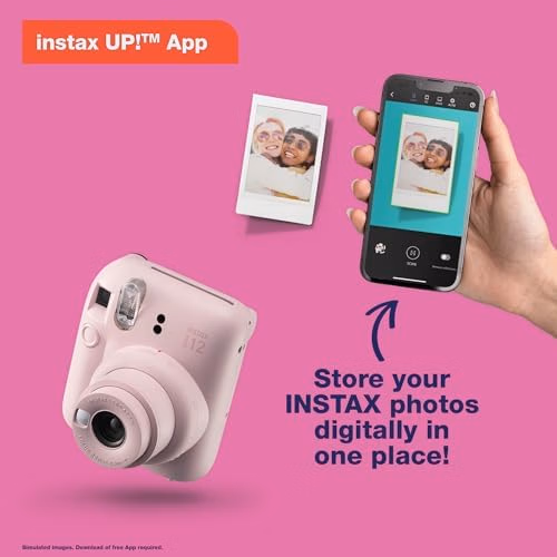 Fujifilm Instax Mini 12 Instant Camera FJMINI12BLS Blossom Pink | Unit 4686 thumbnail 6