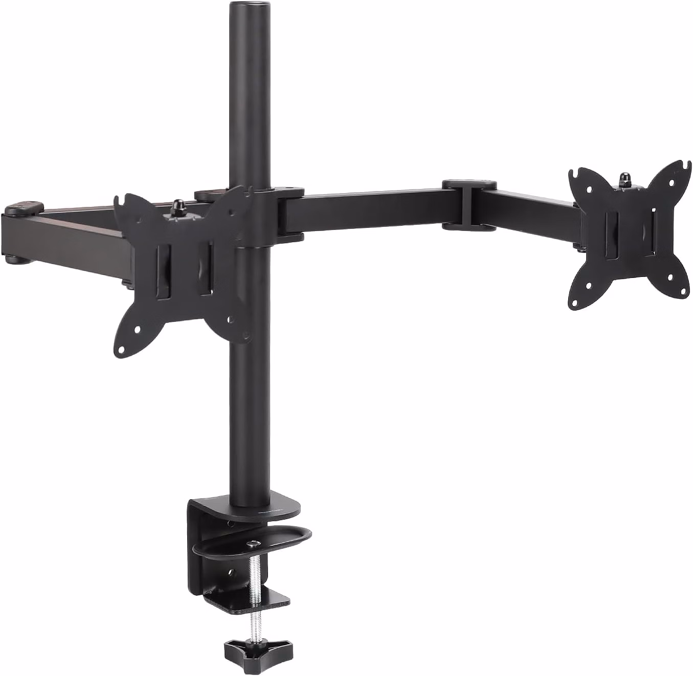 Amazon Basics Adjustable Dual Monitor Desk Mount, Holds up to 32 Monitors - Main product image