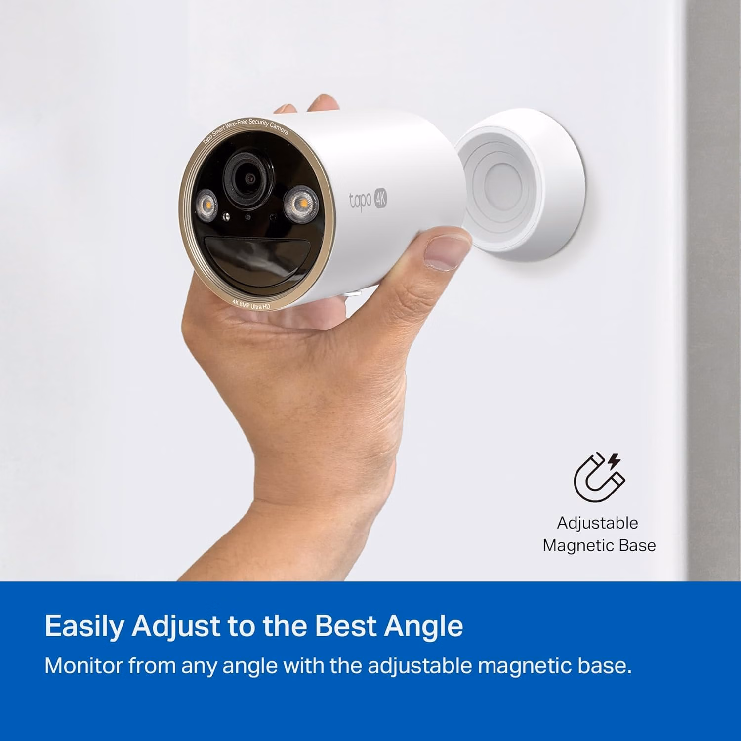 Tapo MagCam 4K Outdoor Wireless Security Camera Magnetic Mount C460 thumbnail 4