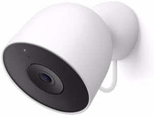 Google Nest Cam Outdoor Wired Night Vision 2nd Gen 2-Way Audio 2025 Model Snow - Main product image