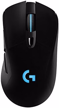 Logitech G703 Lightspeed Wireless Gaming Mouse W/Hero 25K Sensor 100-25 Black - Main product image