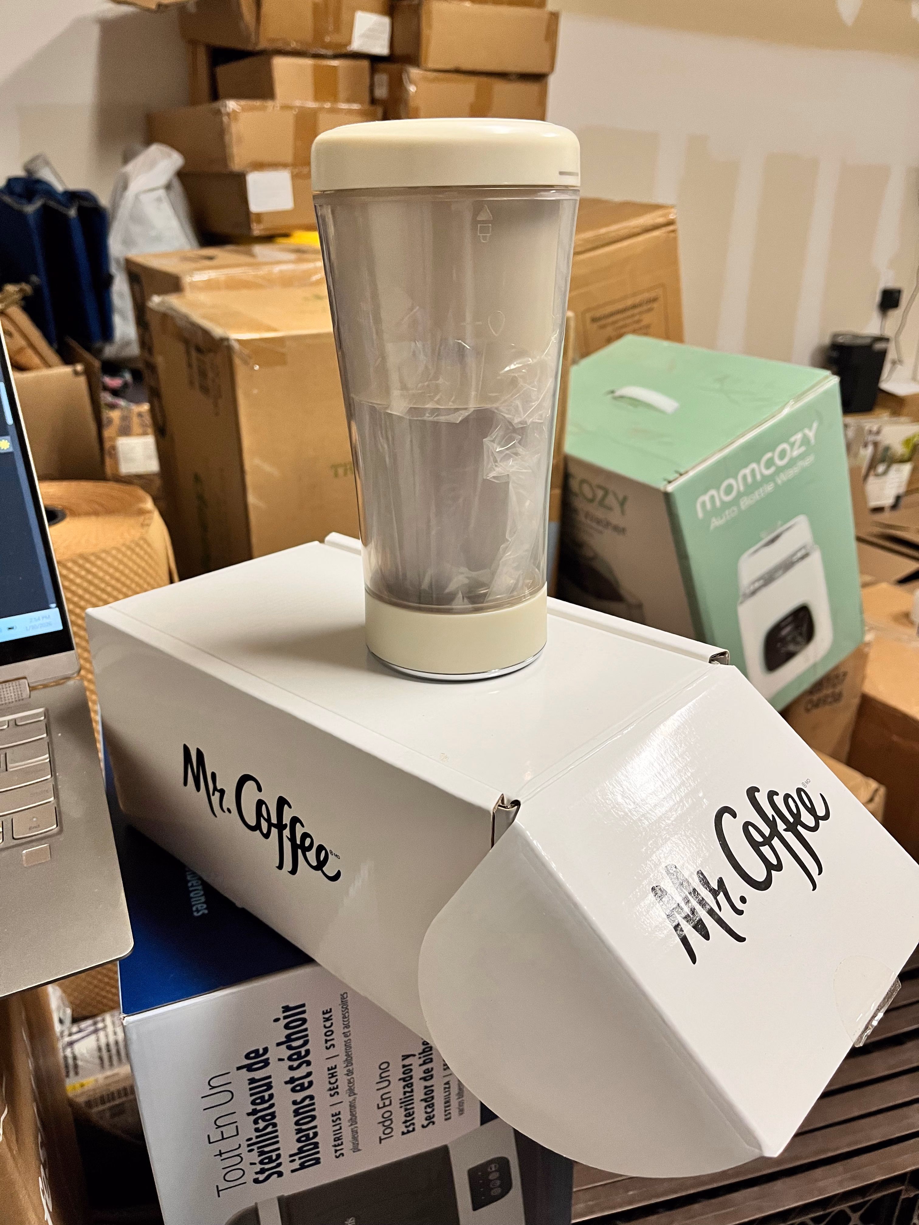 Mr. Coffee® Express Cold Brew Coffee Maker Oat Milk thumbnail 2