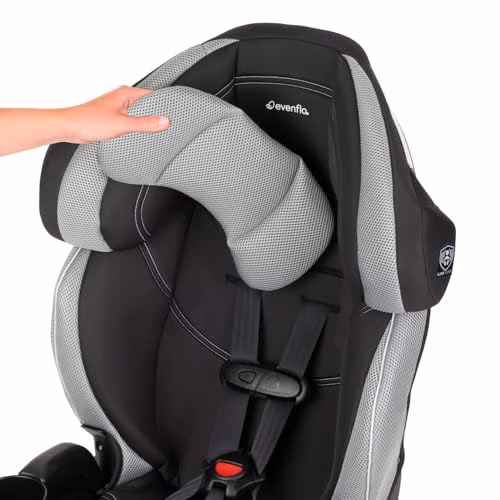 Evenflo Chase LX Harnessed Booster Car Seat Jameson CS500111870 Gray thumbnail 4