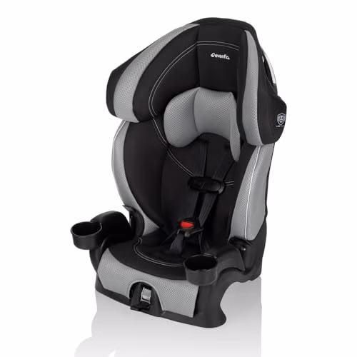 Evenflo Chase LX Harnessed Booster Car Seat Jameson CS500111870 Gray thumbnail 3