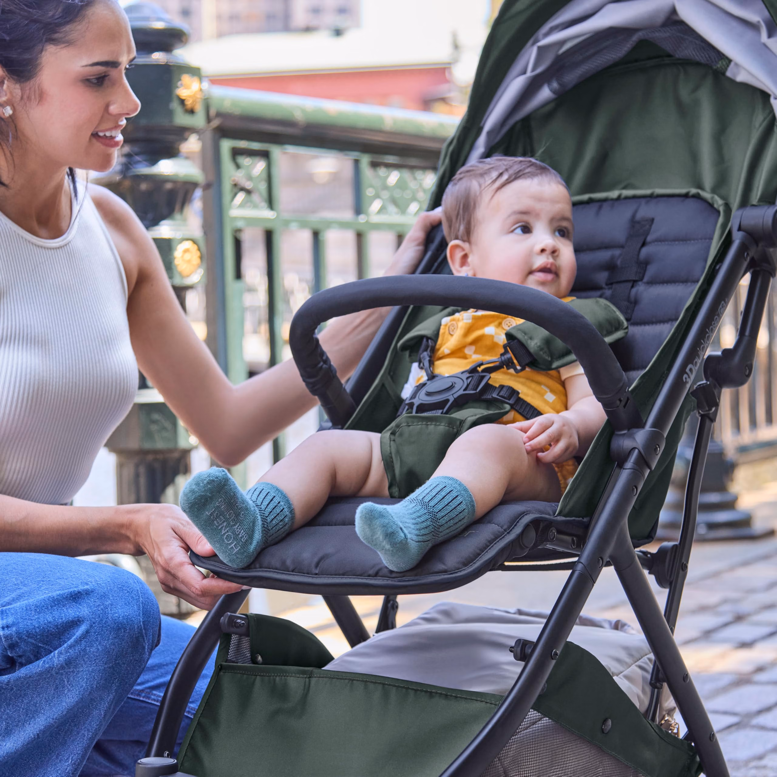Ingenuity 3Dquickclose CS+ Compact Fold Stroller 31900-040 Forest thumbnail 3