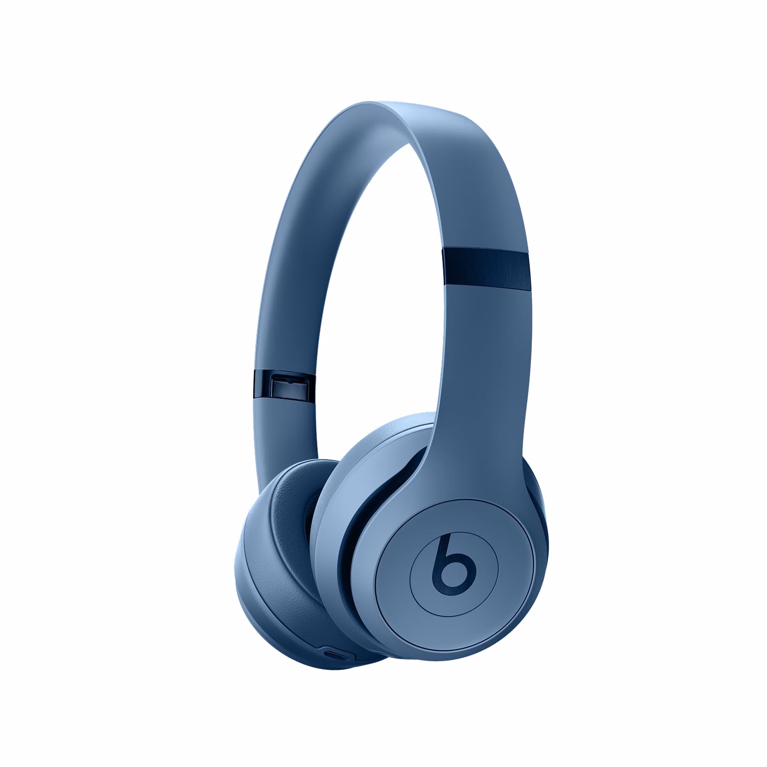 Beats Solo 4 - Wireless On-Ear Bluetooth Headphones, Up to 50-Hour Battery Life, Ultra-Lightweight Comfort, Powerful and Balanced Sound, Apple & Android Compatible - Slate Blue thumbnail 1