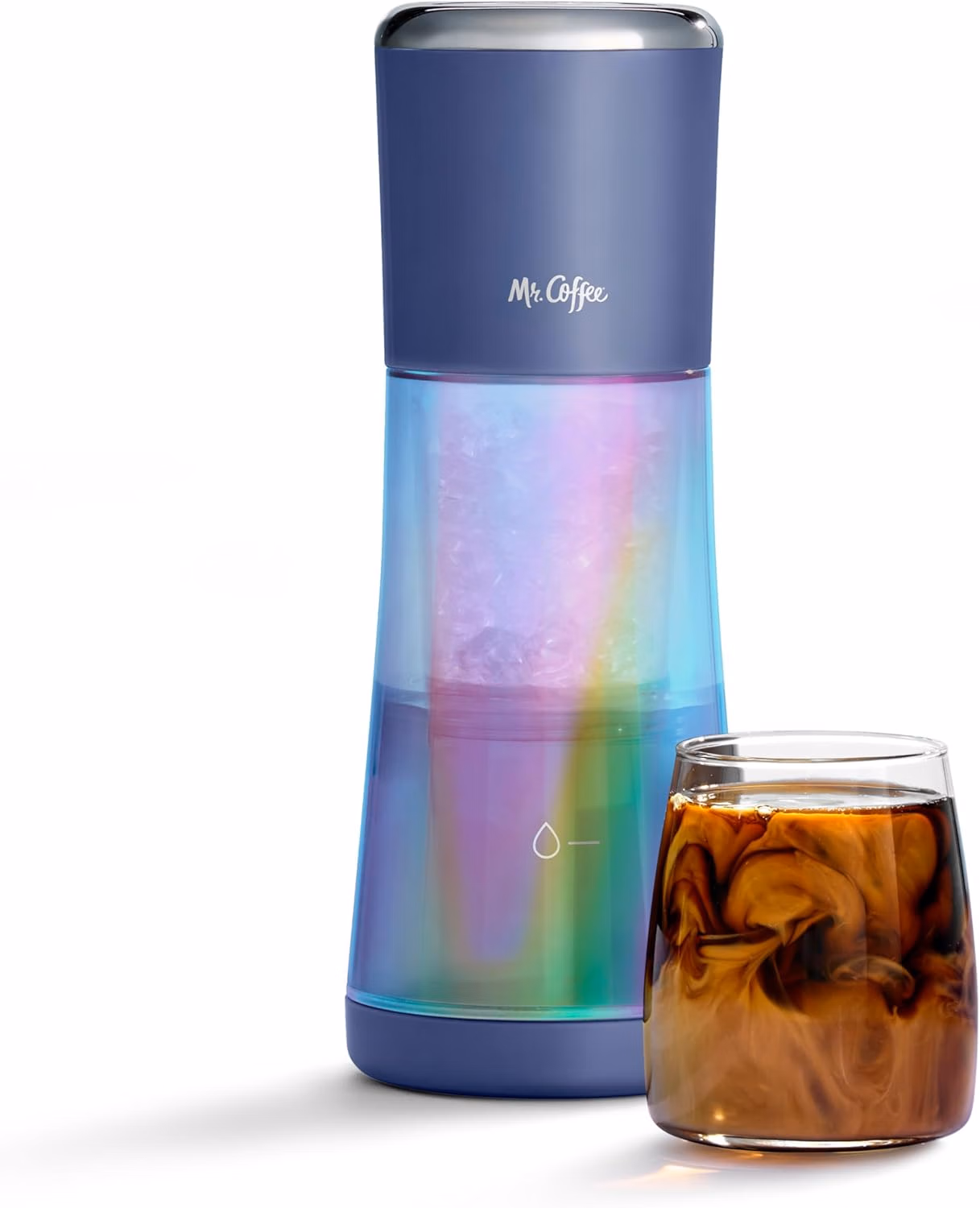 Mr. Coffee® Express Cold Brew Coffee Maker, 10-Minute Cold Brew Coffee Machine, Indigo thumbnail 1