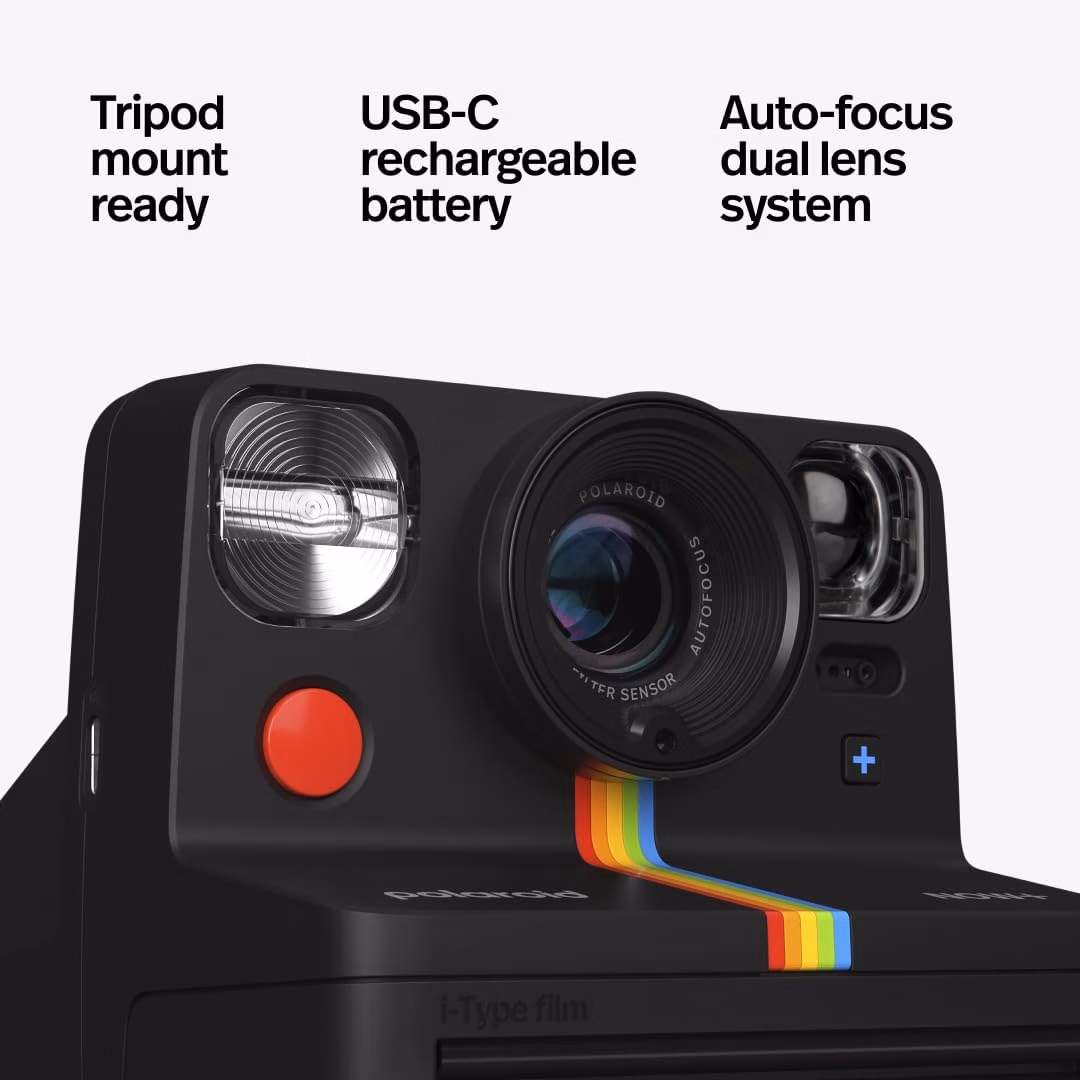 Polaroid Now+ 2nd Generation I-Type Instant Film Bluetooth White thumbnail 6