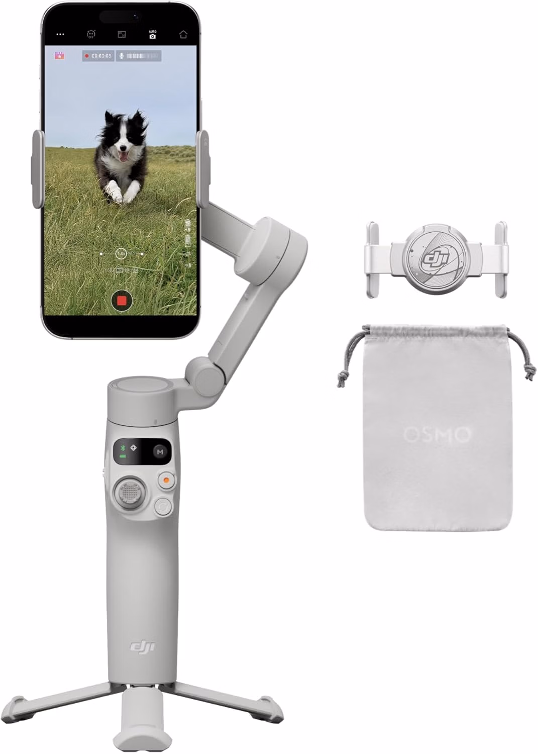 DJI Osmo Mobile SE Built-in Tripod Android Selfie Stick thumbnail 3