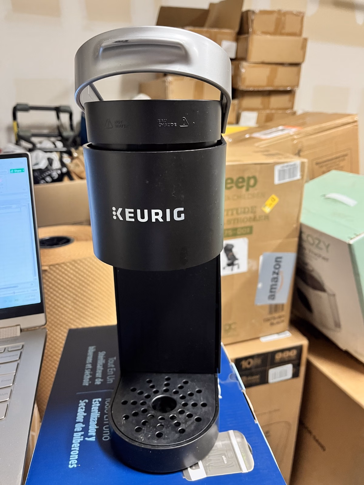 Keurig K-Mini Single Serve K-Cup Pod Coffee Maker, 6 to 12oz Brew size, with Cord Storage, Perfect for Small Spaces, Black thumbnail 5