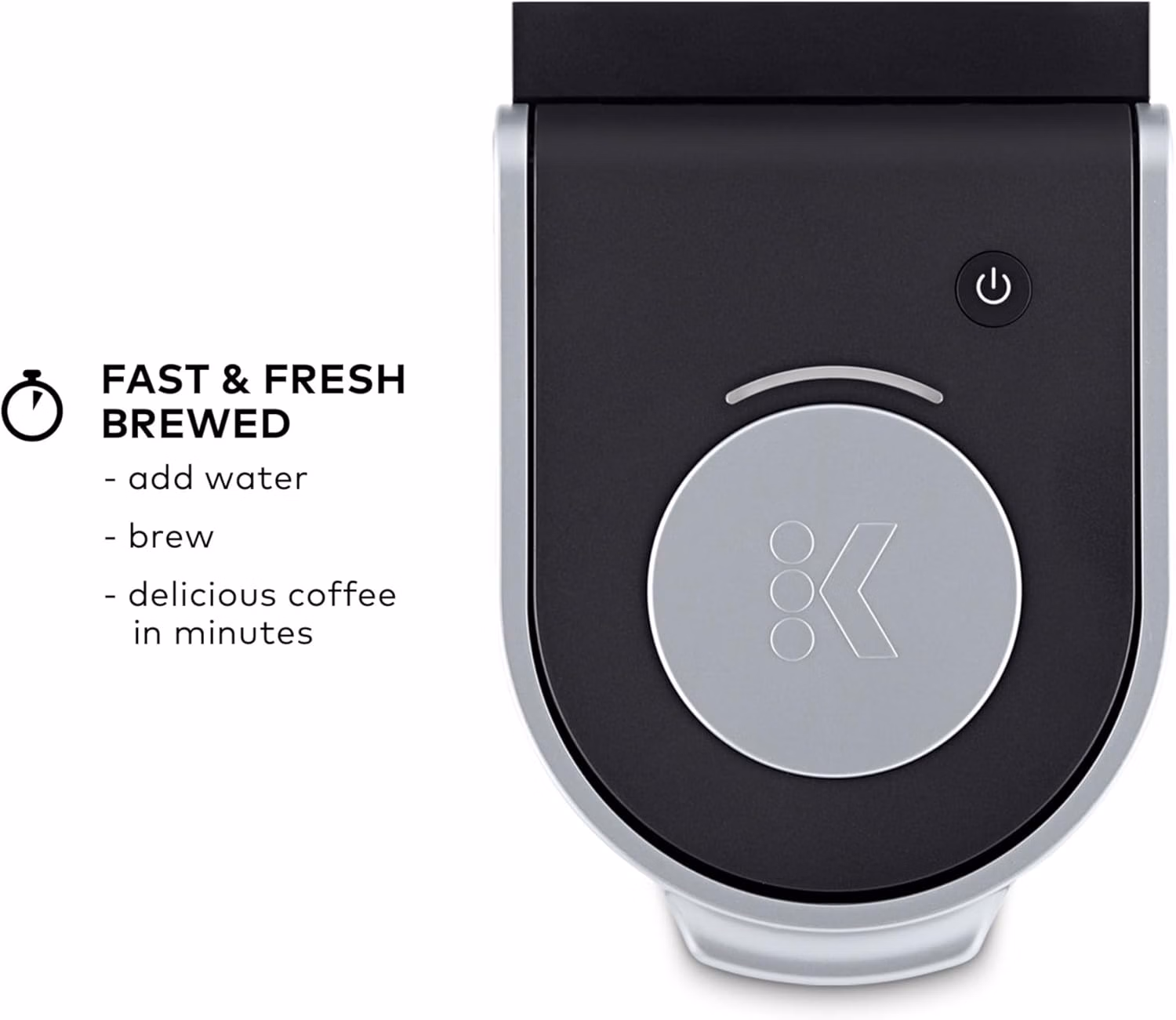 Keurig K-Mini Single Serve K-Cup Pod Coffee Maker, 6 to 12oz Brew size, with Cord Storage, Perfect for Small Spaces, Black thumbnail 3