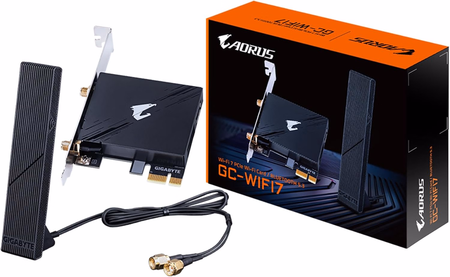 GIGABYTE WiFi 7 GC-WIFI7 802.11/ Tri-Band WiFi/Bluetooth 5.3/ thumbnail 1