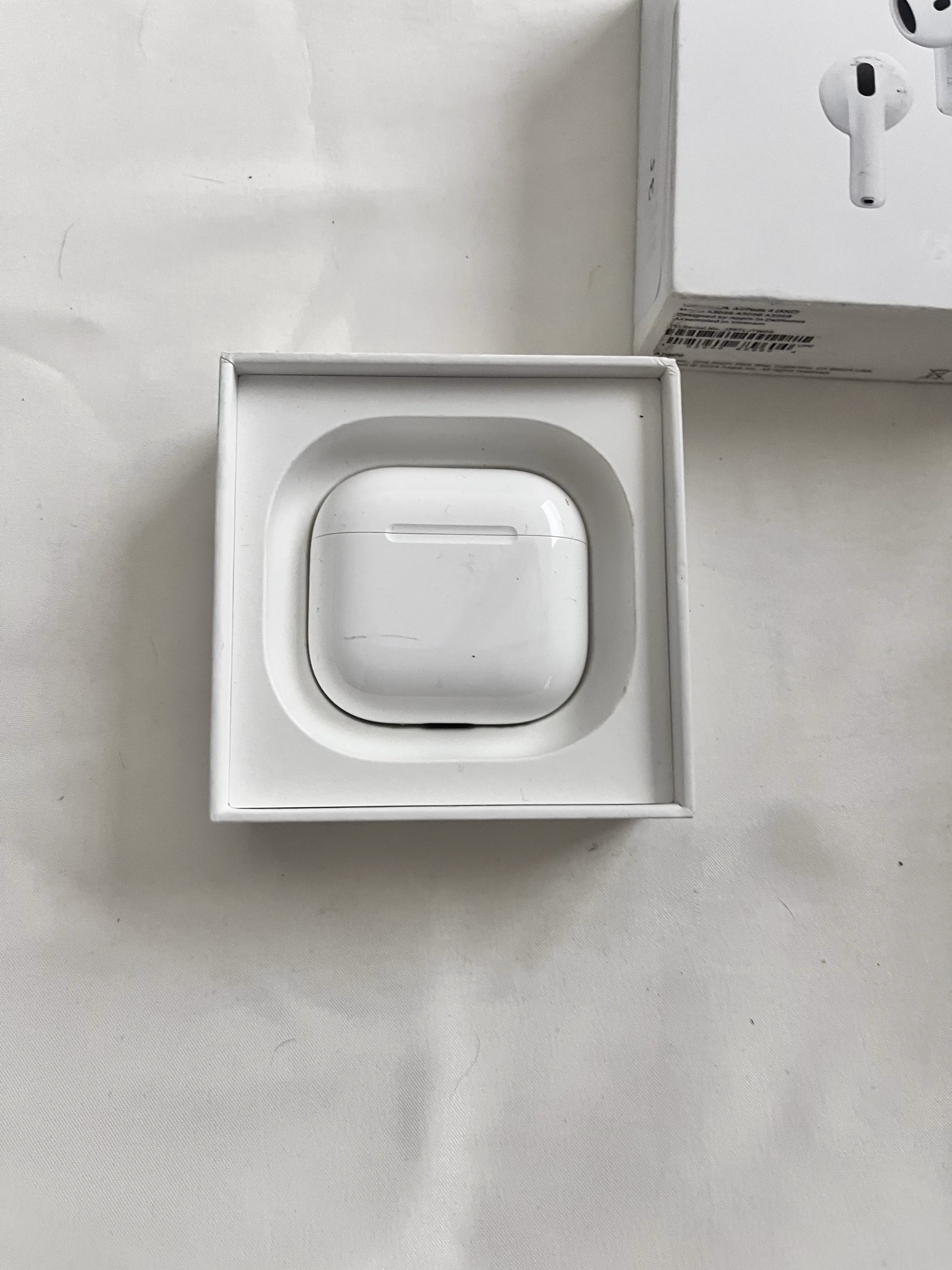 Apple AirPods 4 Wireless Earbuds, Bluetooth Headphones, with Active Noise Cancellation, Adaptive, Transparency Mode, Personalized Spatial Audio, USB-C Charging Case, Wireless Charging, H2 Chip thumbnail 2