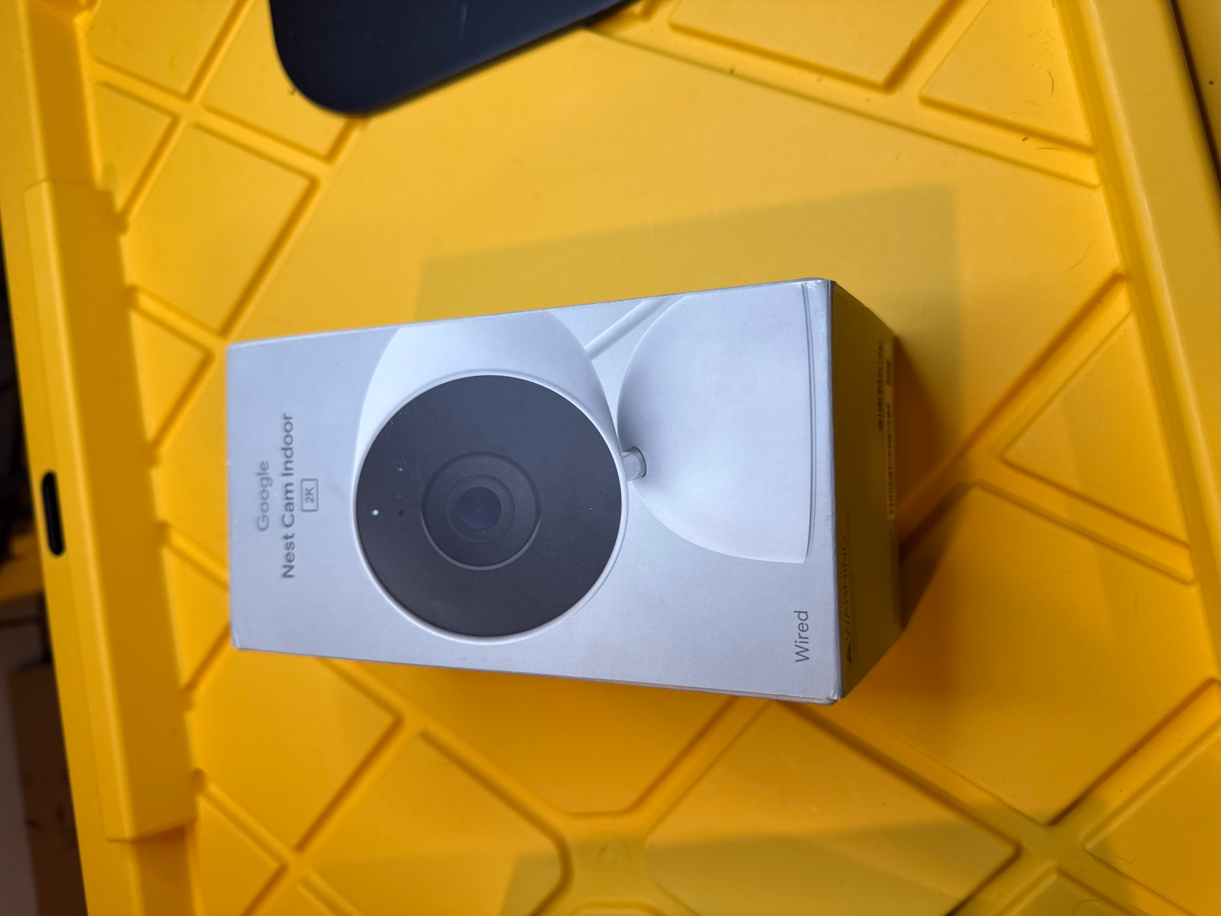 Google Nest Cam Indoor Wired Night Vision 3rd Gen 2-Way Audio 2025 Model Snow thumbnail 2