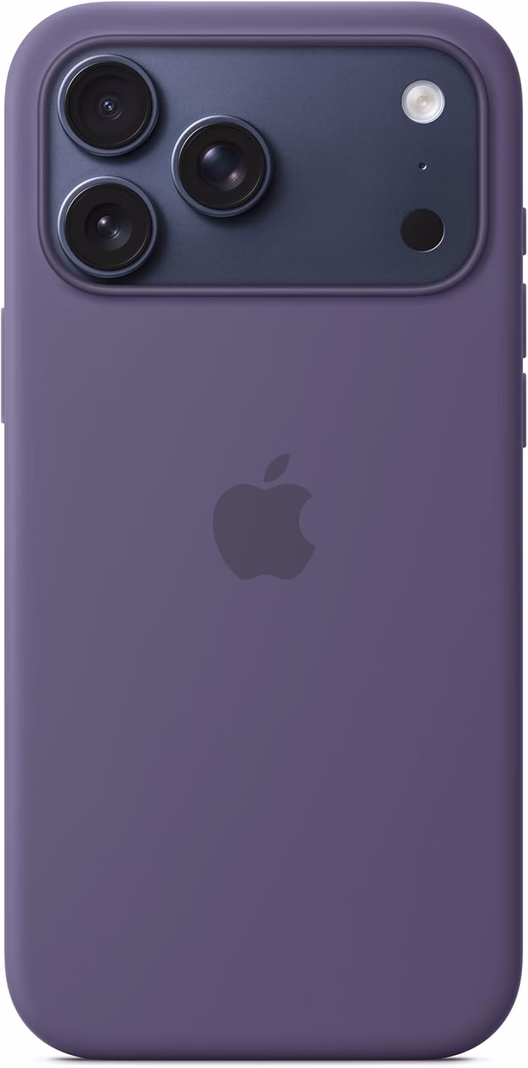 Apple iPhone 17 Pro Max Silicone Case with MagSafe MGFN4ZM/A Purple Fog thumbnail 4