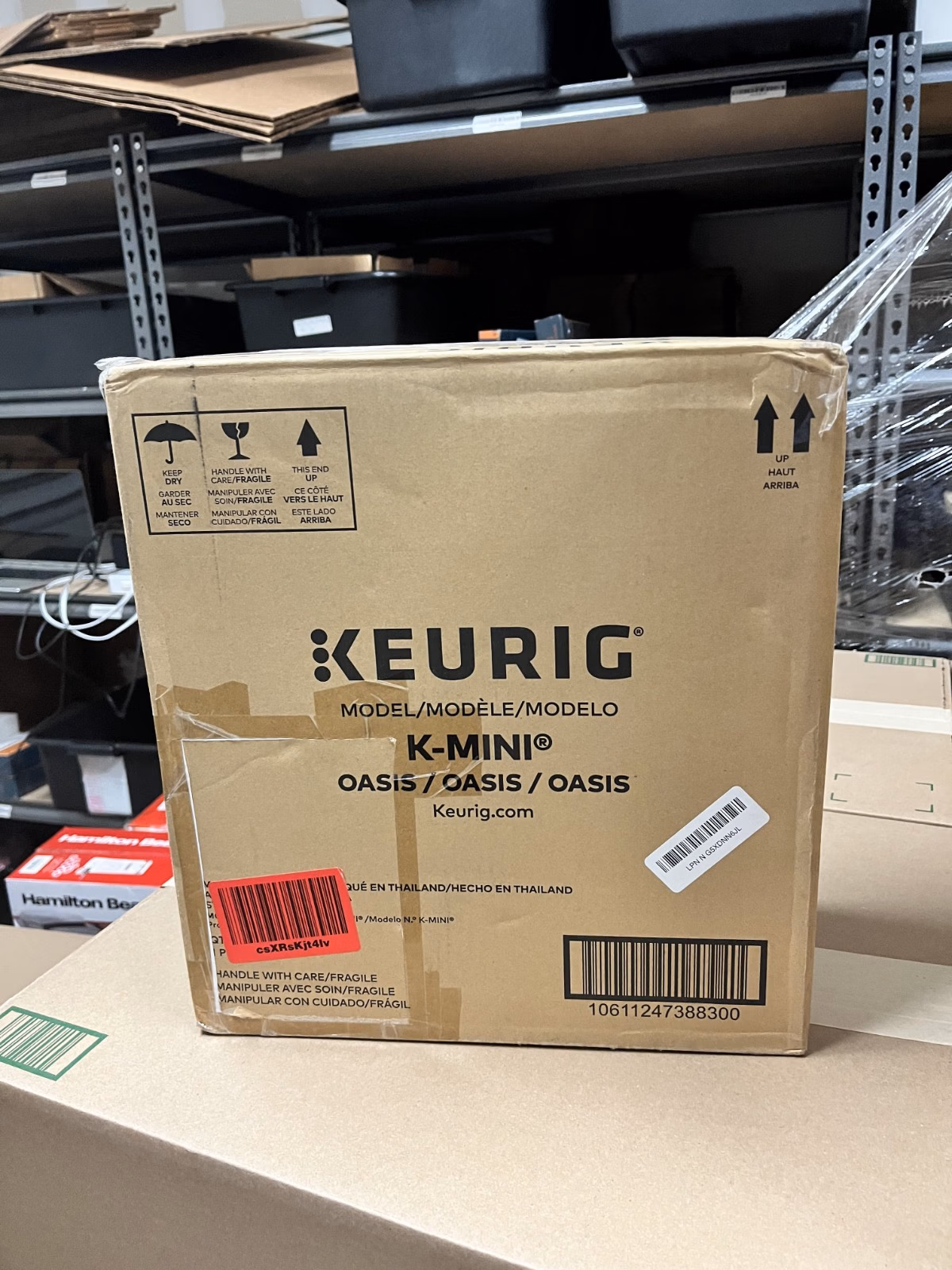 Keurig K-Mini Single Serve Coffee Maker, Oasis thumbnail 2