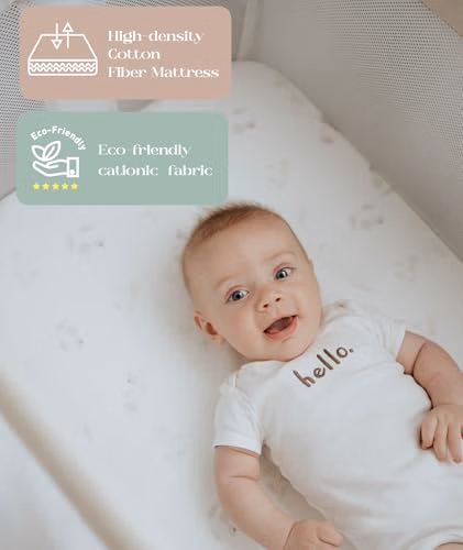 Fodoss Baby Bassinets Bedside Sleeper OD-366 Beige thumbnail 4