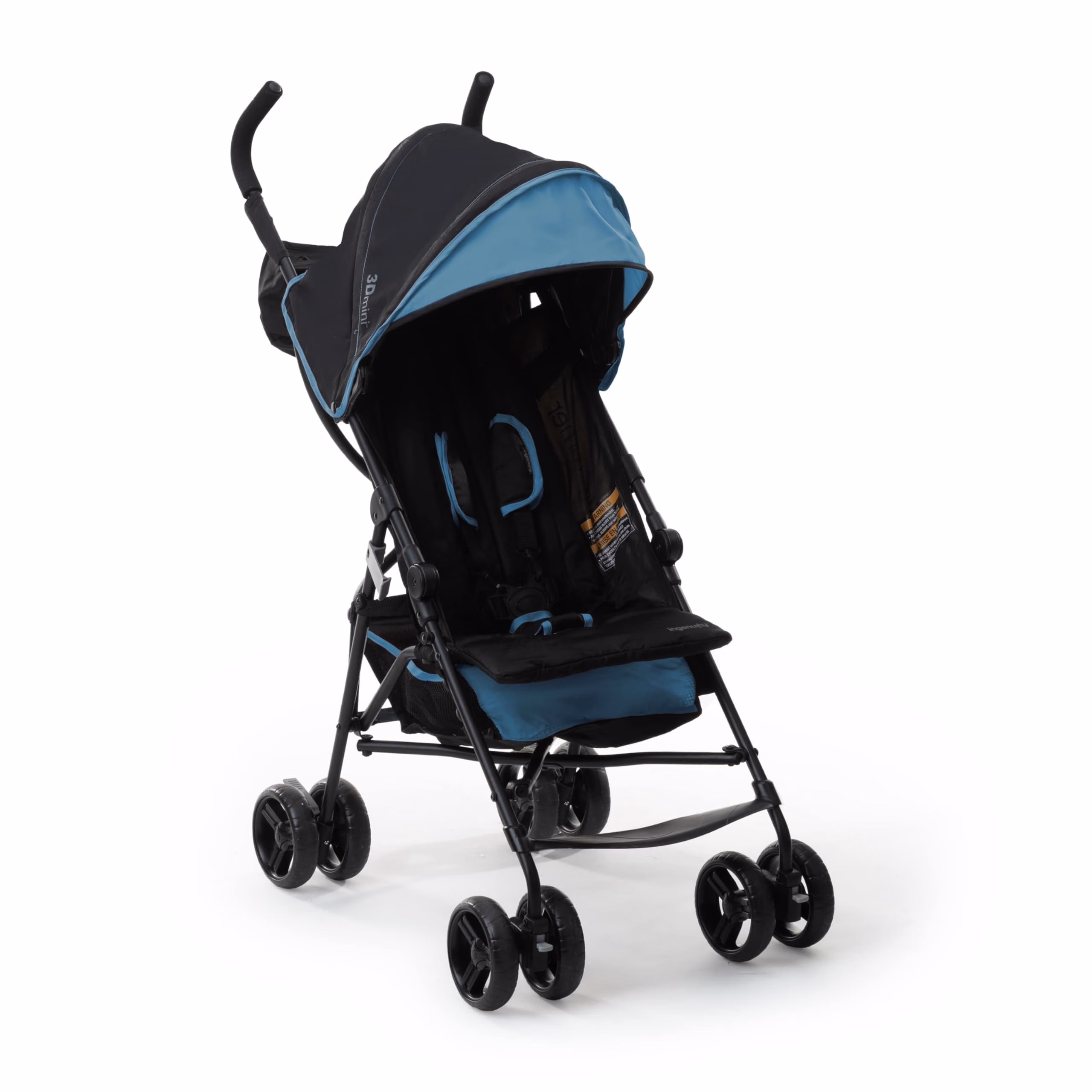 Ingenuity 3D Mini Convenience Stroller Multi-Position Recline 32643 Blue/Black - Auction listing