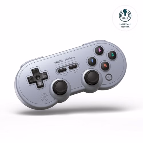 8BitDo SN30 Pro Bluetooth Controller Steam Deck 6922621505044 Gray - Auction listing