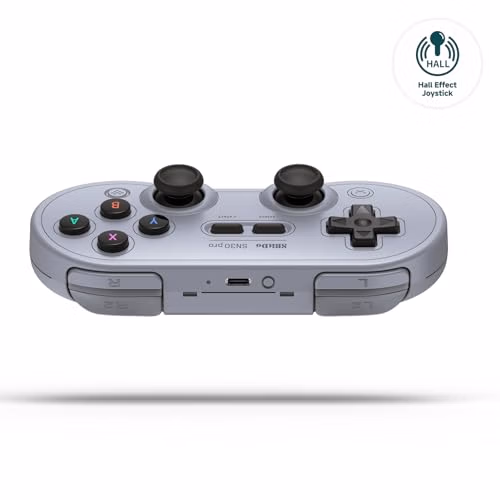 8BitDo SN30 Pro Bluetooth Controller Steam Deck 6922621505044 Gray thumbnail 3