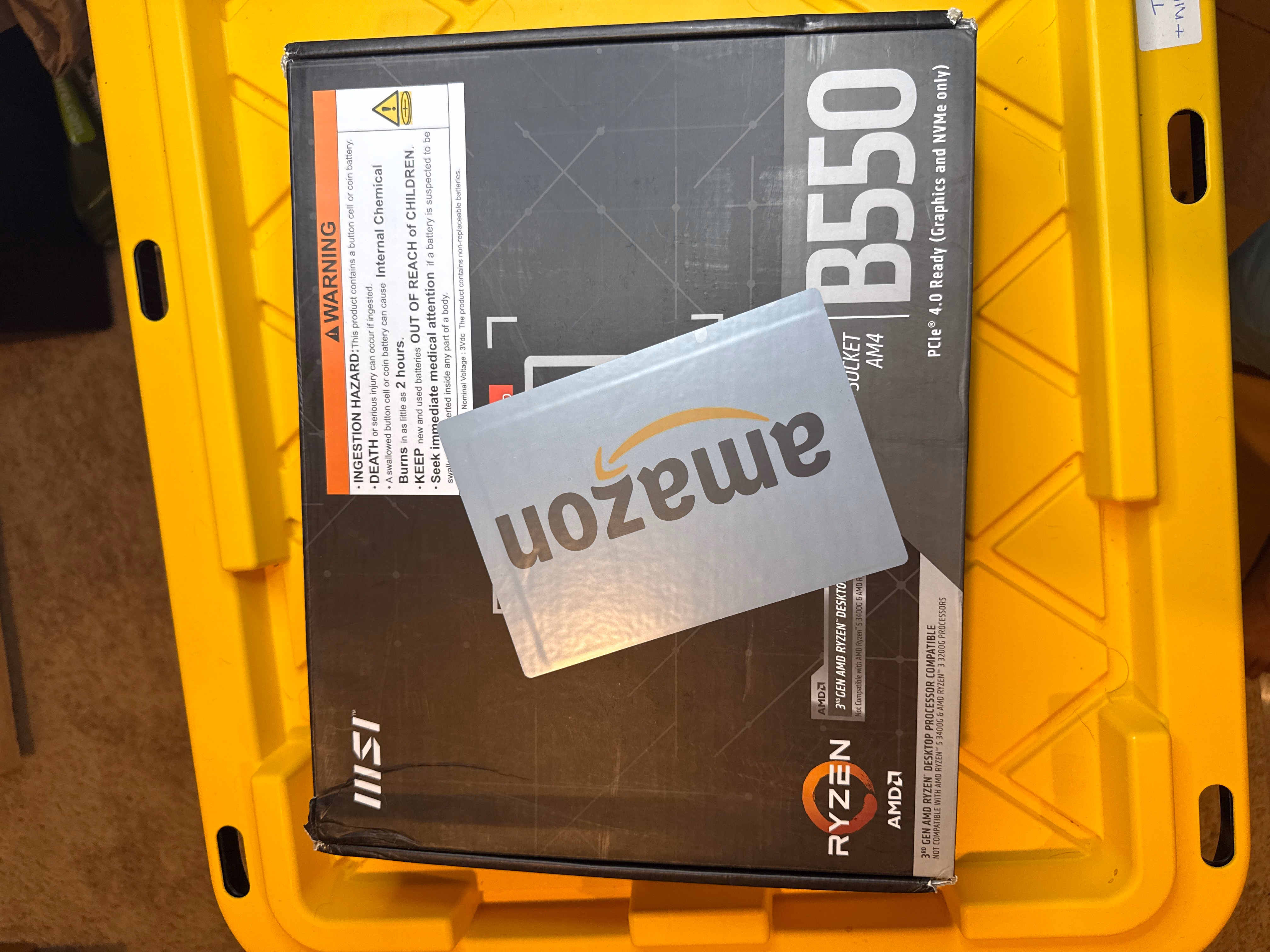 MSI B550-A PRO V1 ProSeries Motherboard AMD Ryzen 5000 AM4 thumbnail 2
