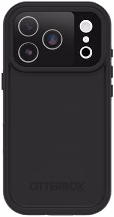 OtterBox iPhone 17 Pro FRĒ Series Waterproof Case IP68 Black - Main product image