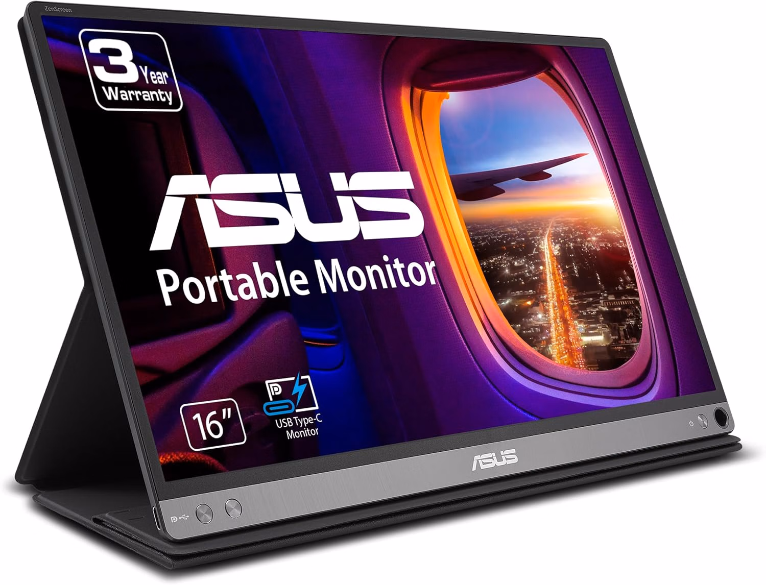 ASUS ZenScreen 16” Portable USB Monitor MB169CK Blue Light Filter thumbnail 3