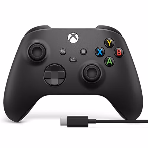 Xbox Wireless Gaming Controller + USB-C® Cable 2025 FireTV Sticks Carbon Black - Auction listing