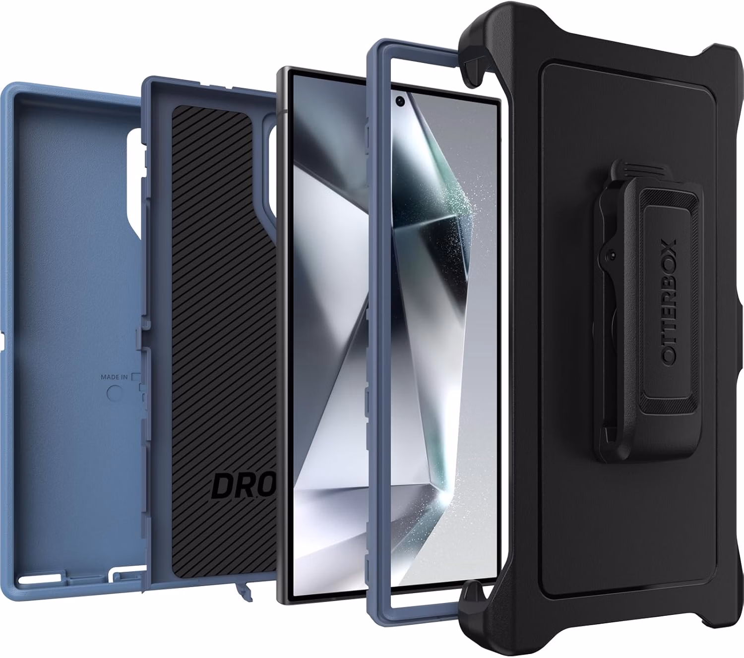 OtterBox Samsung Galaxy S24 Ultra Defender Series 77-94491 Baby Blue Jeans thumbnail 3