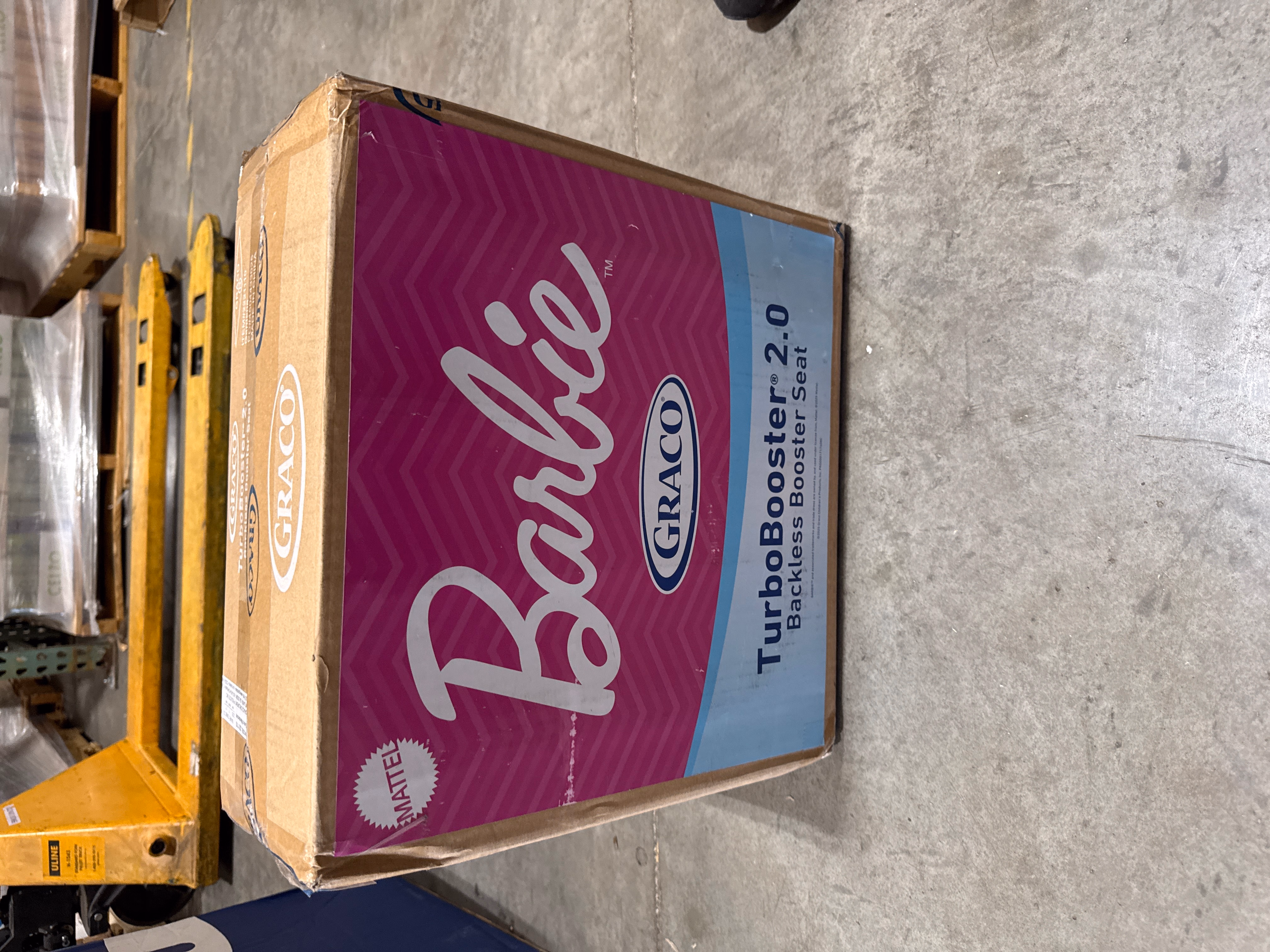 Graco TurboBooster 2.0 Backless Booster Car Seat 2221110 Barbie Painterly thumbnail 4