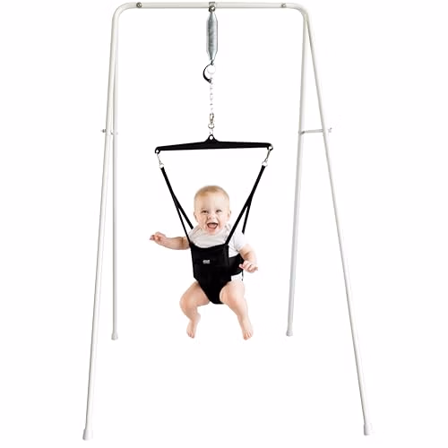Jolly Jumper Classic (Black) with Stand Original Baby 108-1 - Auction listing