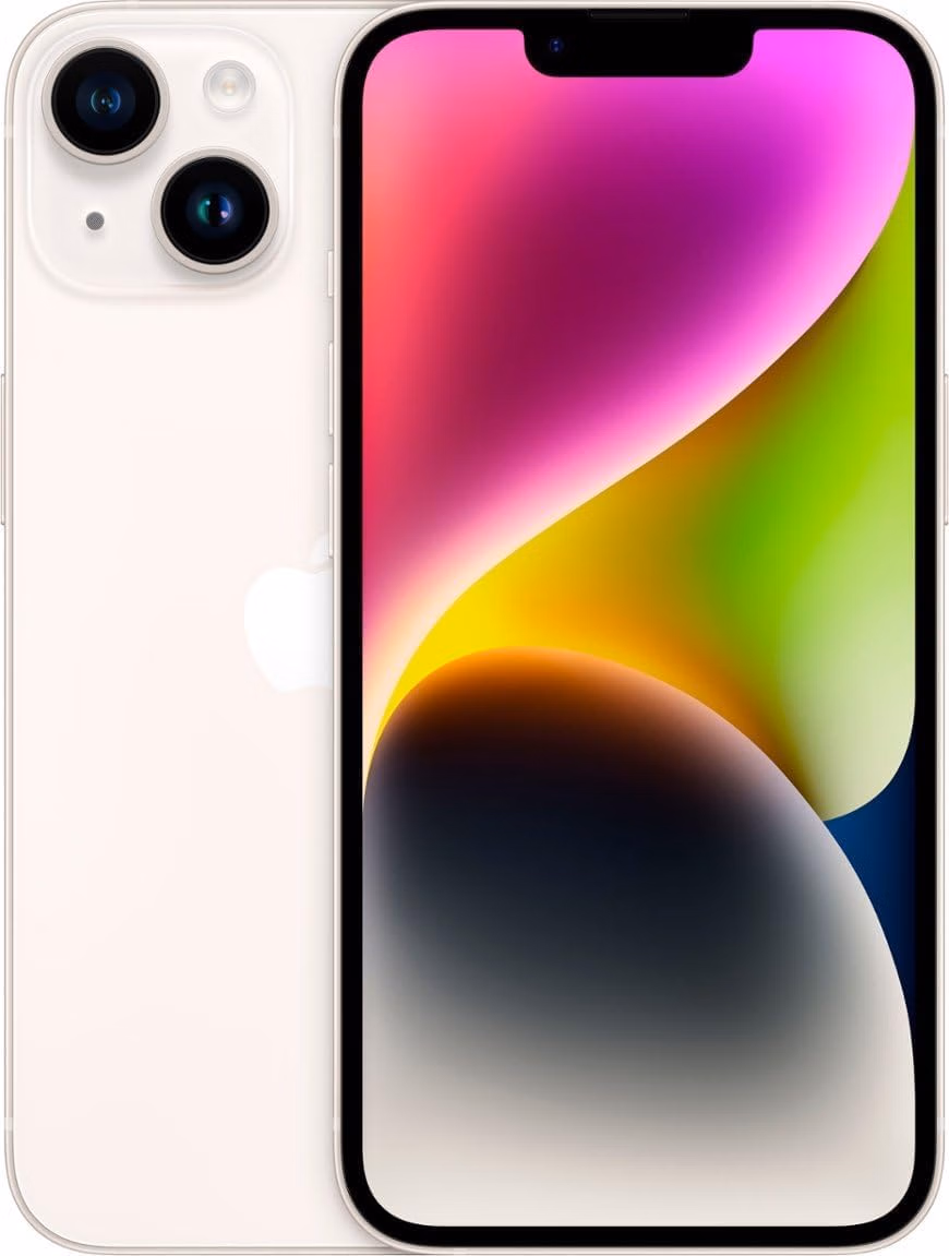 Apple iPhone 14 128GB Unlocked Starlight Amazon | Unit 6773 - Main product image