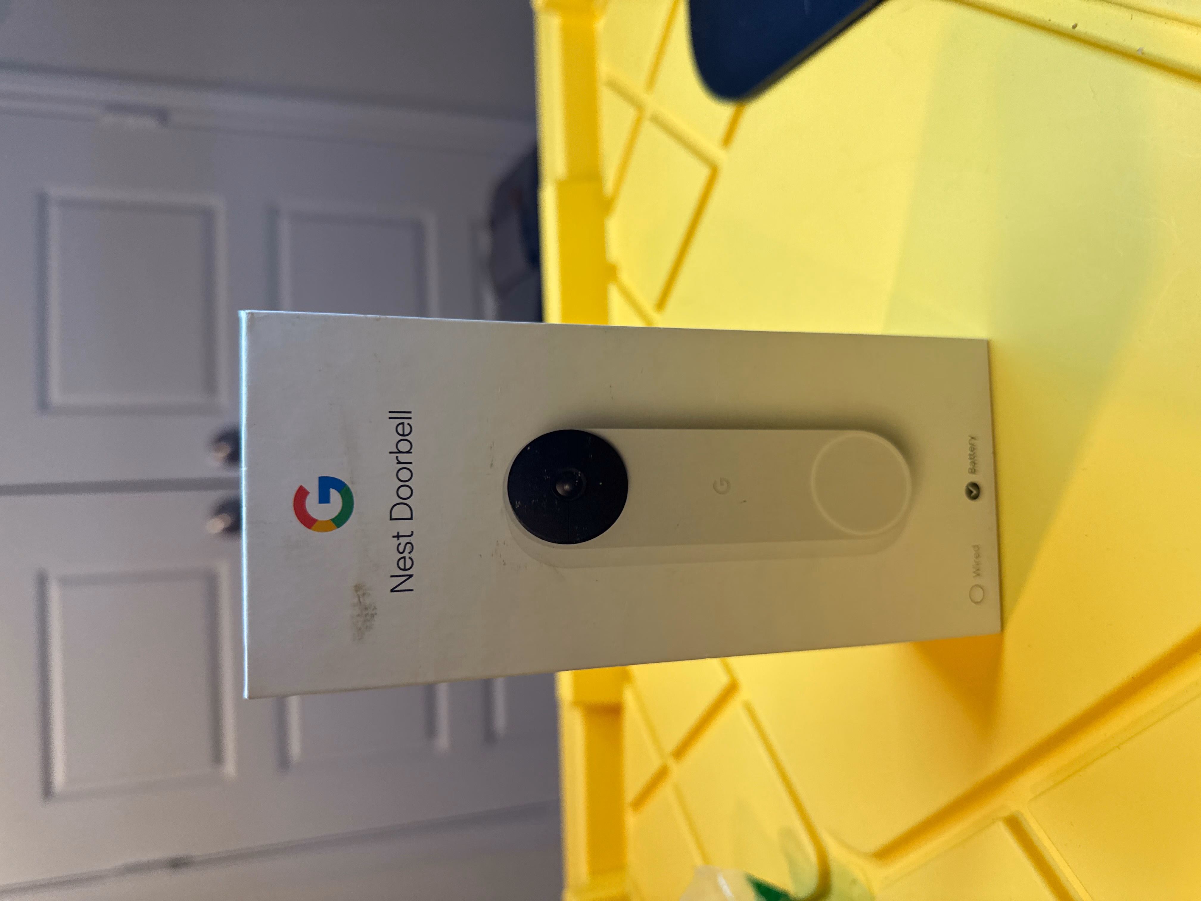 Google Nest Doorbell Battery Snow thumbnail 2