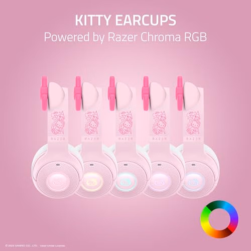Razer Kraken Kitty V2 BT Wireless RGB Headset Chroma thumbnail 3