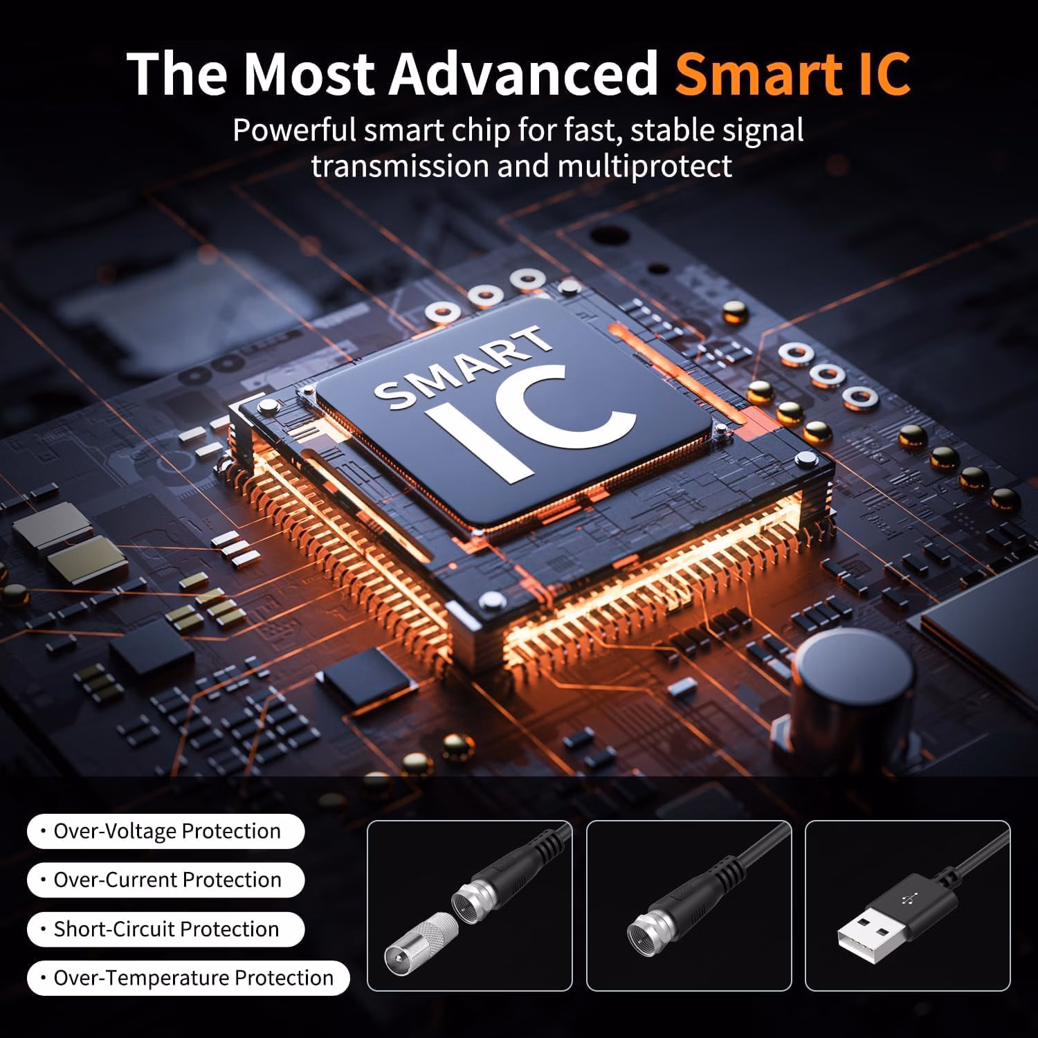 URIIU 2025 Antenna for Smart TV TV-001 thumbnail 6