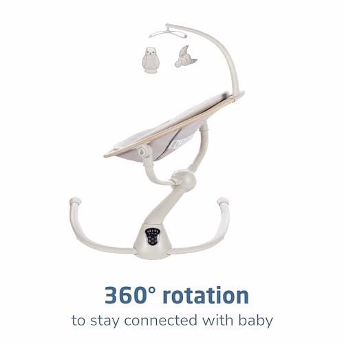 Maxi-Cosi Cassia Baby Swings for Infants SW128HCOA Classic Oat thumbnail 4