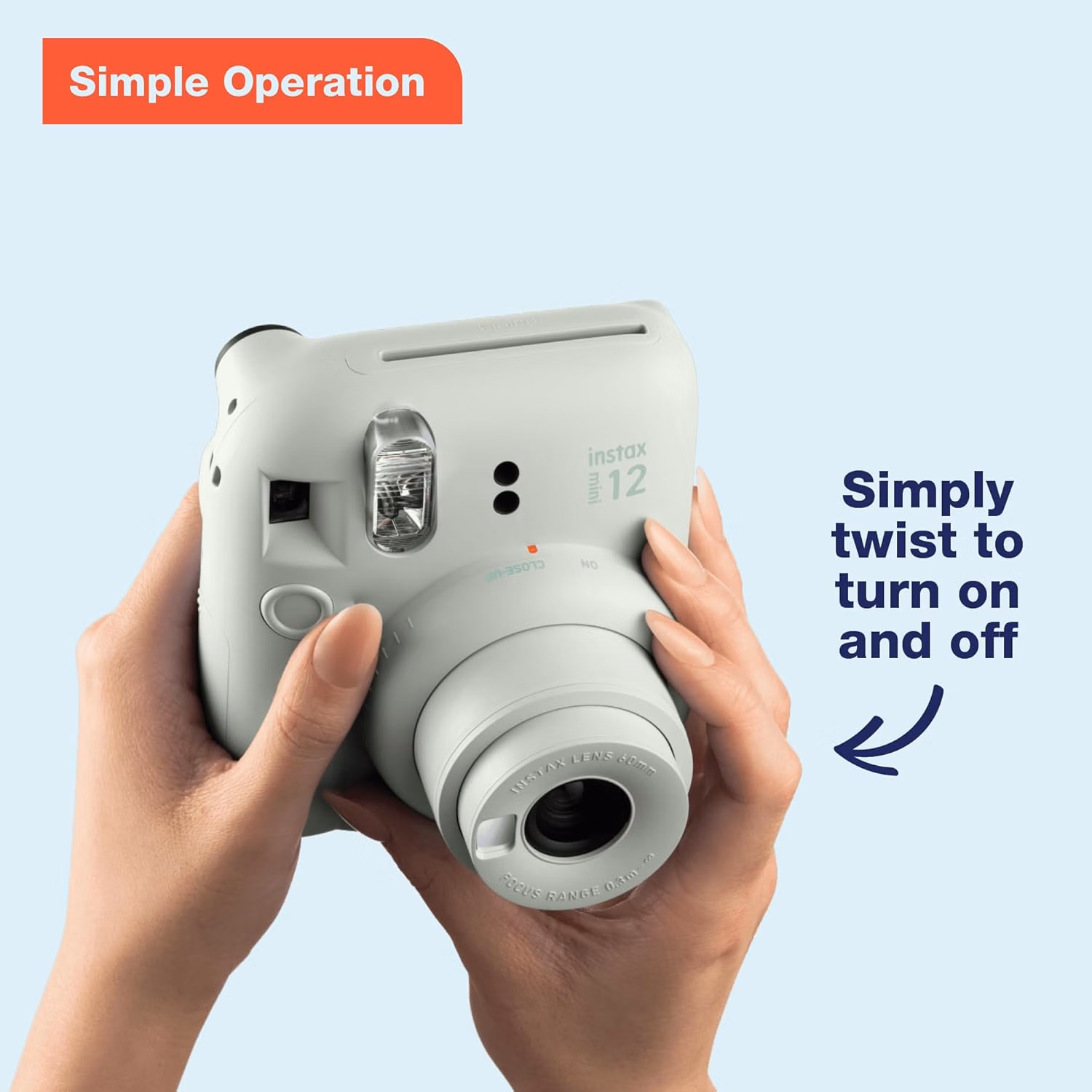 Fujifilm Instax Mini 12 Instant Camera Lilac Purple thumbnail 6