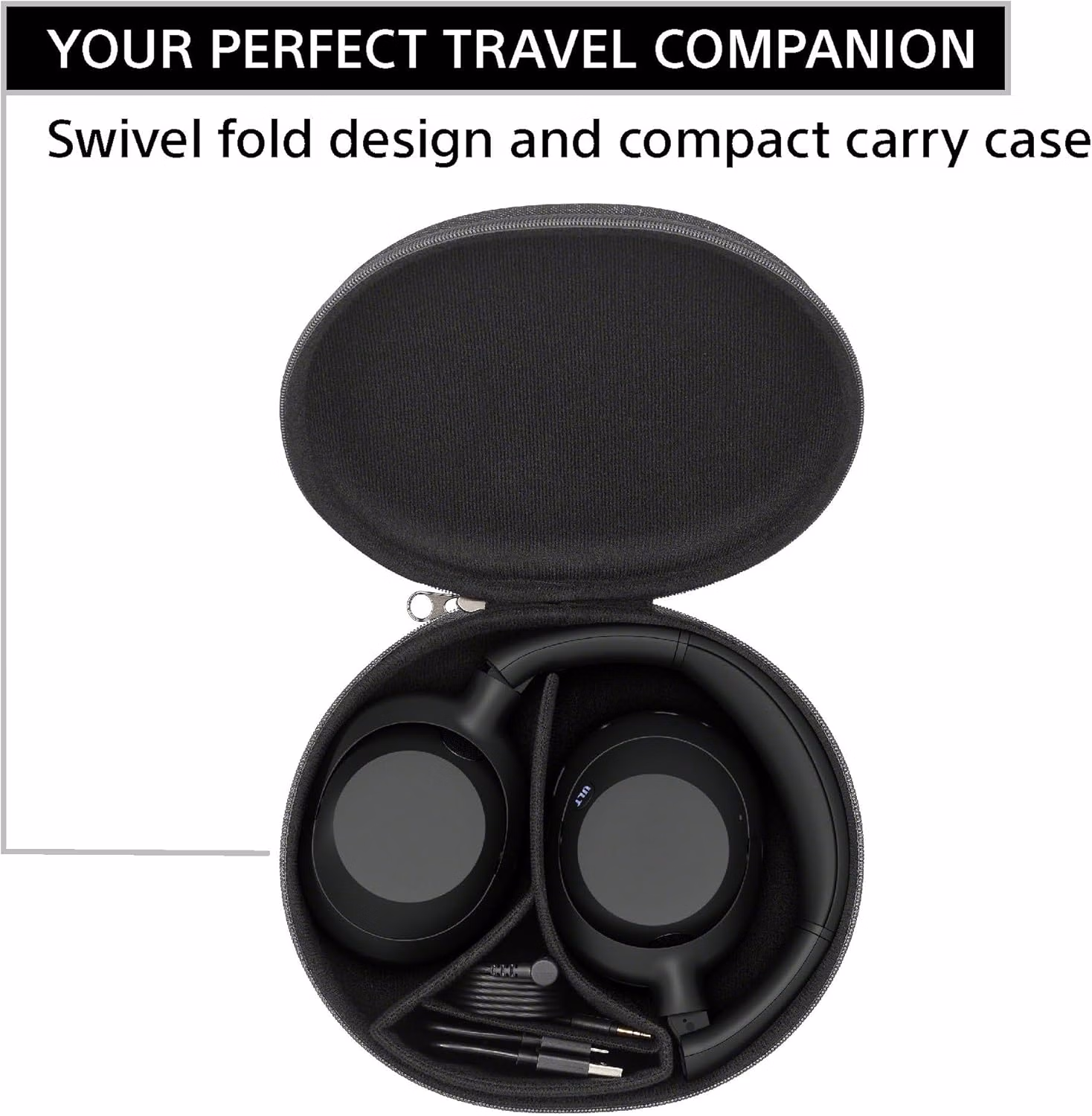 Sony ULT WEAR Over-Ear Noise Canceling Bluetooth Headphones Black thumbnail 6