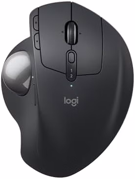 Logitech MX Ergo S Advanced Wireless Trackball Mouse Graphite - Auction listing
