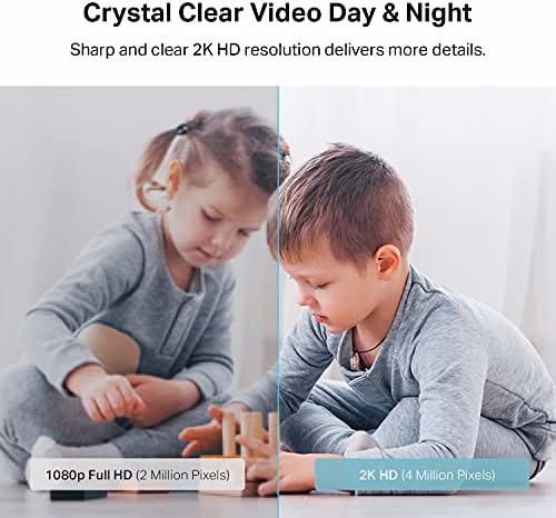 Kasa Smart Kasa 2K+ Indoor Pan/Tilt Wired Security Camera Night Vision KC410S thumbnail 6