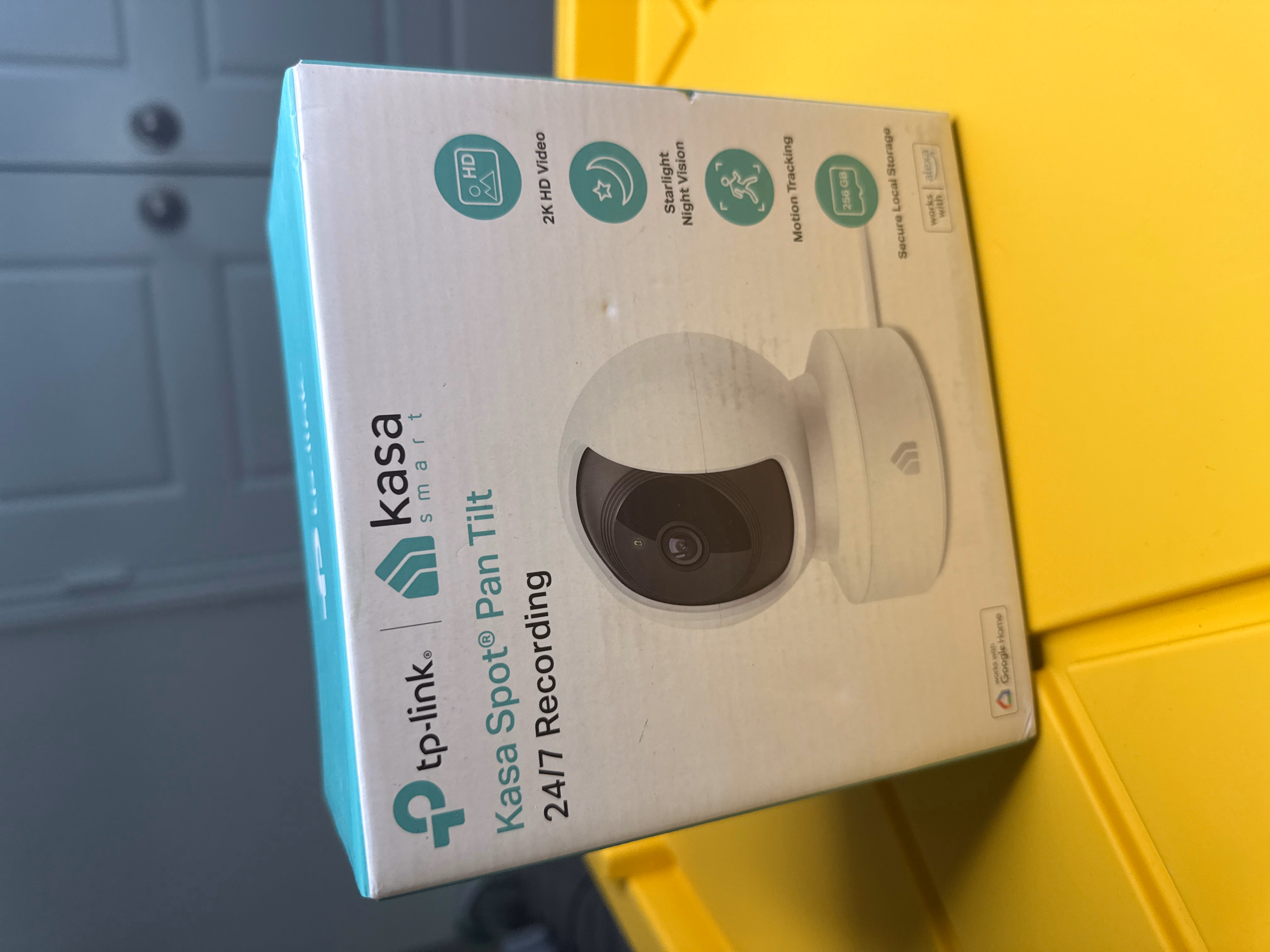 Kasa Smart Kasa 2K+ Indoor Pan/Tilt Wired Security Camera Night Vision KC410S thumbnail 2